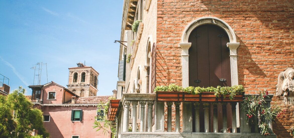 Beautiful Venice Summer Architecture