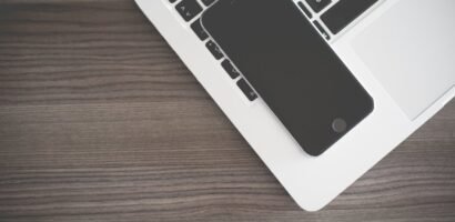 iPhone on MacBook Keyboard